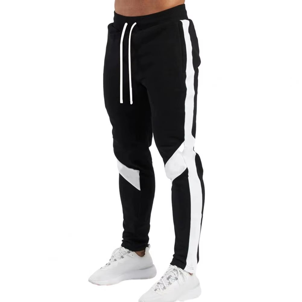 Men’s Color Block Joggers – Stylish & Versatile Athletic Pants for Gym, Hiking & Casual Wear