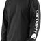 Men’s Heavyweight Loose-Fit Long-Sleeve Logo Tee – Durable, Stylish & Comfortable