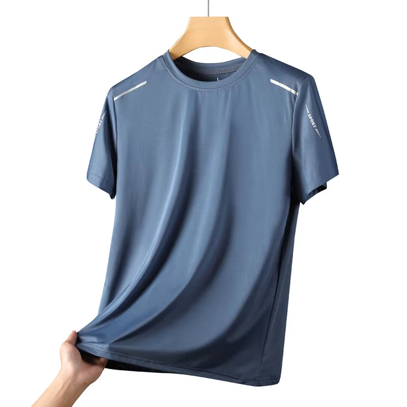 Men’s Quick-Dry Breathable Sports T-Shirt – Perfect for Running, Hiking & Outdoor Adventures!