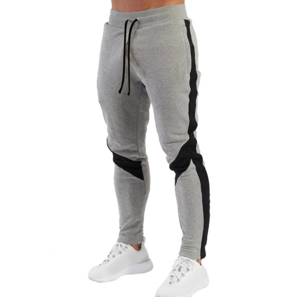 Men’s Color Block Joggers – Stylish & Versatile Athletic Pants for Gym, Hiking & Casual Wear