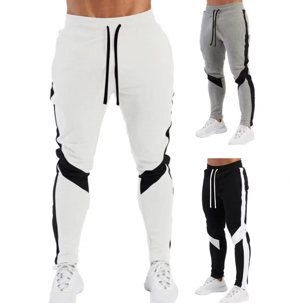 Men’s Color Block Joggers – Stylish & Versatile Athletic Pants for Gym, Hiking & Casual Wear