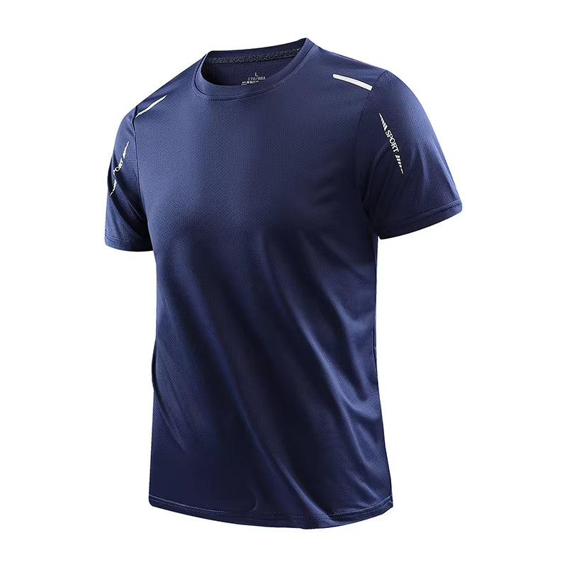 Men’s Quick-Dry Breathable Sports T-Shirt – Perfect for Running, Hiking & Outdoor Adventures!