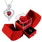 Eternal Rose & Heart Necklace Gift – Forever Flower Jewelry Box for Women, Mom, Wife, or Girlfriend