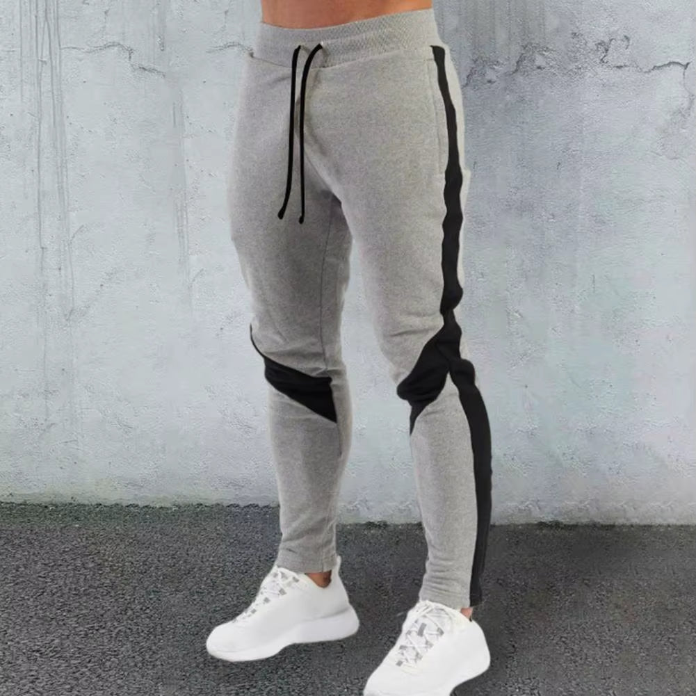 Men’s Color Block Joggers – Stylish & Versatile Athletic Pants for Gym, Hiking & Casual Wear