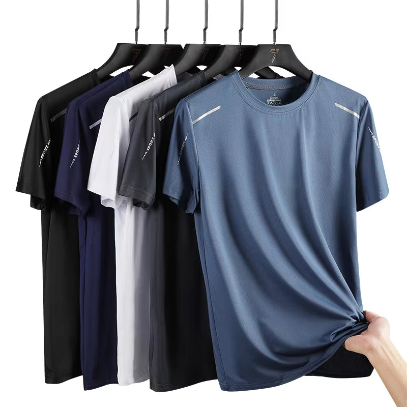 Men’s Quick-Dry Breathable Sports T-Shirt – Perfect for Running, Hiking & Outdoor Adventures!