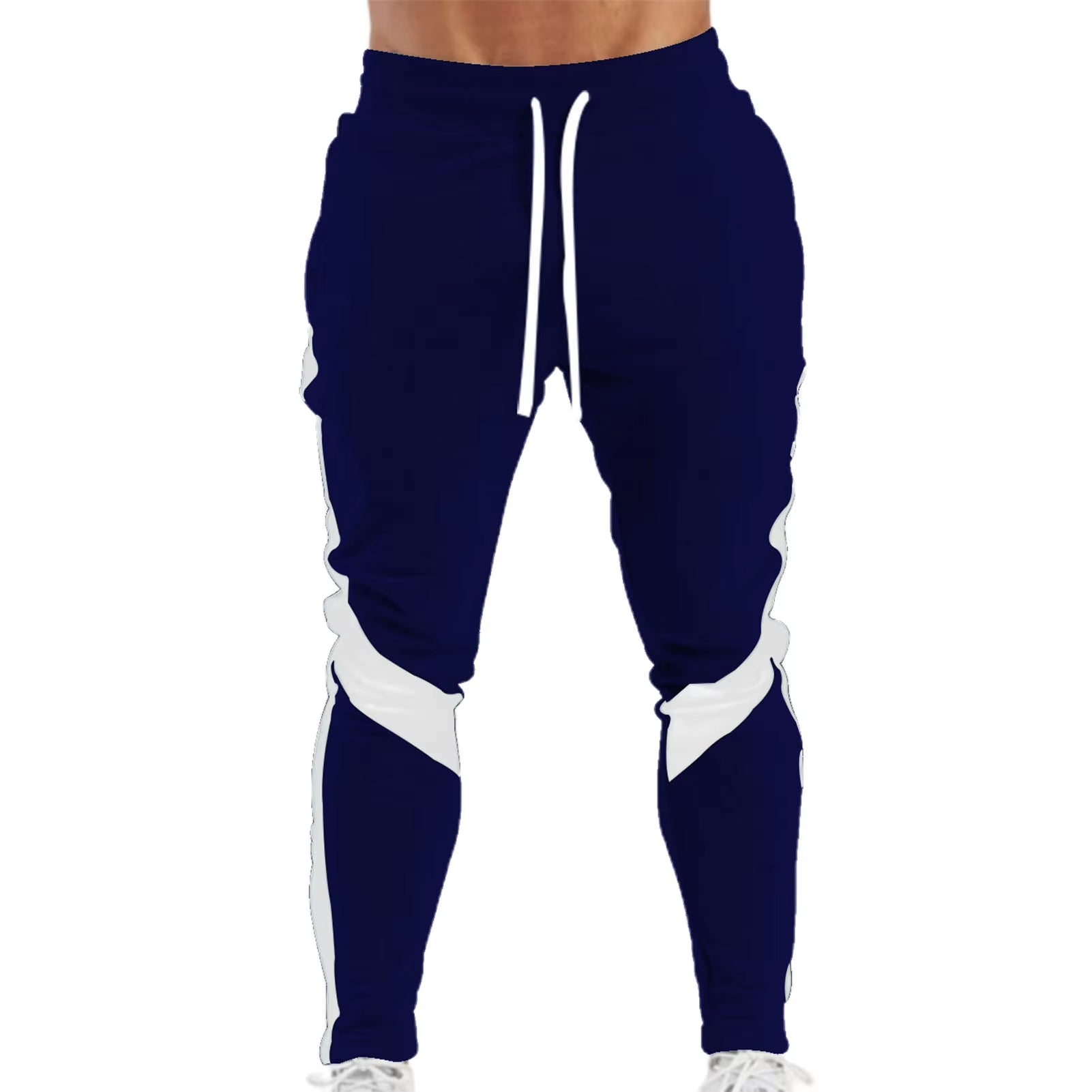 Men’s Color Block Joggers – Stylish & Versatile Athletic Pants for Gym, Hiking & Casual Wear